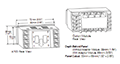 Dimensional Drawing for A103-007 Series Preset Counter