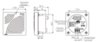 Dimensional Drawing for B6MA Series Melody Buzzer