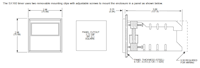 Dimensional Drawing for SX160 Series Dual Setpoint Repeat Cycle