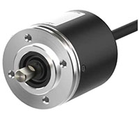 EP50 Series 50 Millimeter (mm) Diameter Optical Absolute Single-Turn Rotary Encoders