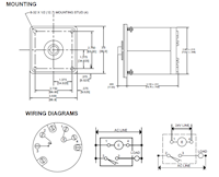 Dimensional Drawing for HQ4E® Series 48 Percentage Timer