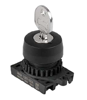 S2KR Series 22/25 Millimeter (mm) Diameter Round Key Selector Switches S2KR Series 22/25 Millimeter (mm) Diameter Round Key Selector Switches