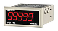 D5Y/D5W Series Panel Mount 5-Digit Display Unit