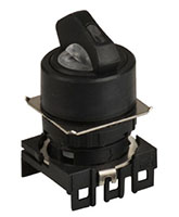 S16SR Series 16 Millimeter (mm) Diameter Round Selector Switch