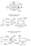 Dimensional Drawing for 1205 Series General Purpose Electro-Mechanical Totalizer