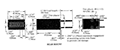 Dimensional Drawing for 7495 Series Small Nonreset Electric Totalizer