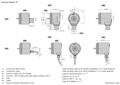 Dimensional Drawing for AC 58 - CANlayer2 Series Absolute Encoder