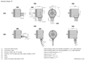 Dimensional Drawing for AC 58 - SUCOnet Series Absolute Encode