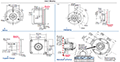 Dimensional Drawing for AI25 CANopen Series Absolute Encoder