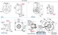 Dimensional Drawing for AI25 Profibus Series Absolute Encoder
