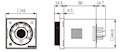 Dimensional Drawing for AT8PSN/AT8PMN Series Power-Off Delay Analog Timer