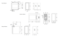 Dimensional Drawing for MINIFLEX® DG100 Series Solid State Timer