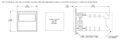 Dimensional Drawing for SX160 Series Dual Setpoint Repeat Cycle
