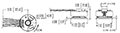 Dimensional Drawing for F15 Servo Duty Encoder for Stepper and Small Servo Motor