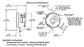 Dimensional Drawing for M15 Series Incremental Encoder for Stepper and Small Servo Motors