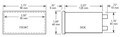 Dimensional Drawing for MSJR4 Digital Speed Motion Controller
