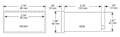 Dimensional Drawing for Max®jr 2 and 3 Predetermining Counter