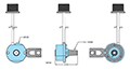 Dimensional Drawing for Model DR735 Direct Replacement Encoder for Heidenhain ROD320