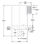 Dimensional Drawing for Model DR86A Extra Heavy-Duty Machine Tool Encoder