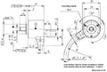 Dimensional Drawing for RI32-O Series Incremental Encoder