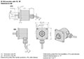 Dimensional Drawing for AC 59 - Parallel Series Stainless Steel Encoder
