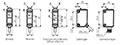 Dimensional Drawing for BJR-F Series Oil-Proof Photoelectric Sensor