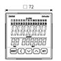 Dimensional Drawing for CM6M Series 30-Channel Counters