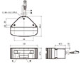 Dimensional Drawing for LSE2 Series 2D Laser Scanner